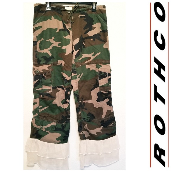 Rothco Pants - Camo Pants with Lace